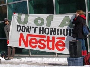Dear Indira Samarasekera Re: the UofA Honorary Doctorate for Nestle Group Chairman Peter Brabeck-Letmathe